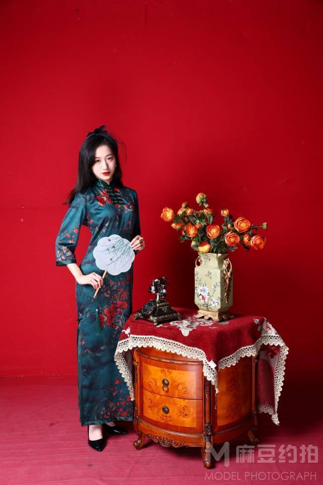 旗袍模特