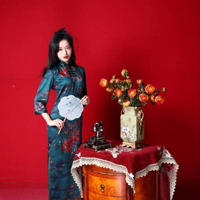 旗袍模特