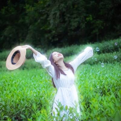 森系模特