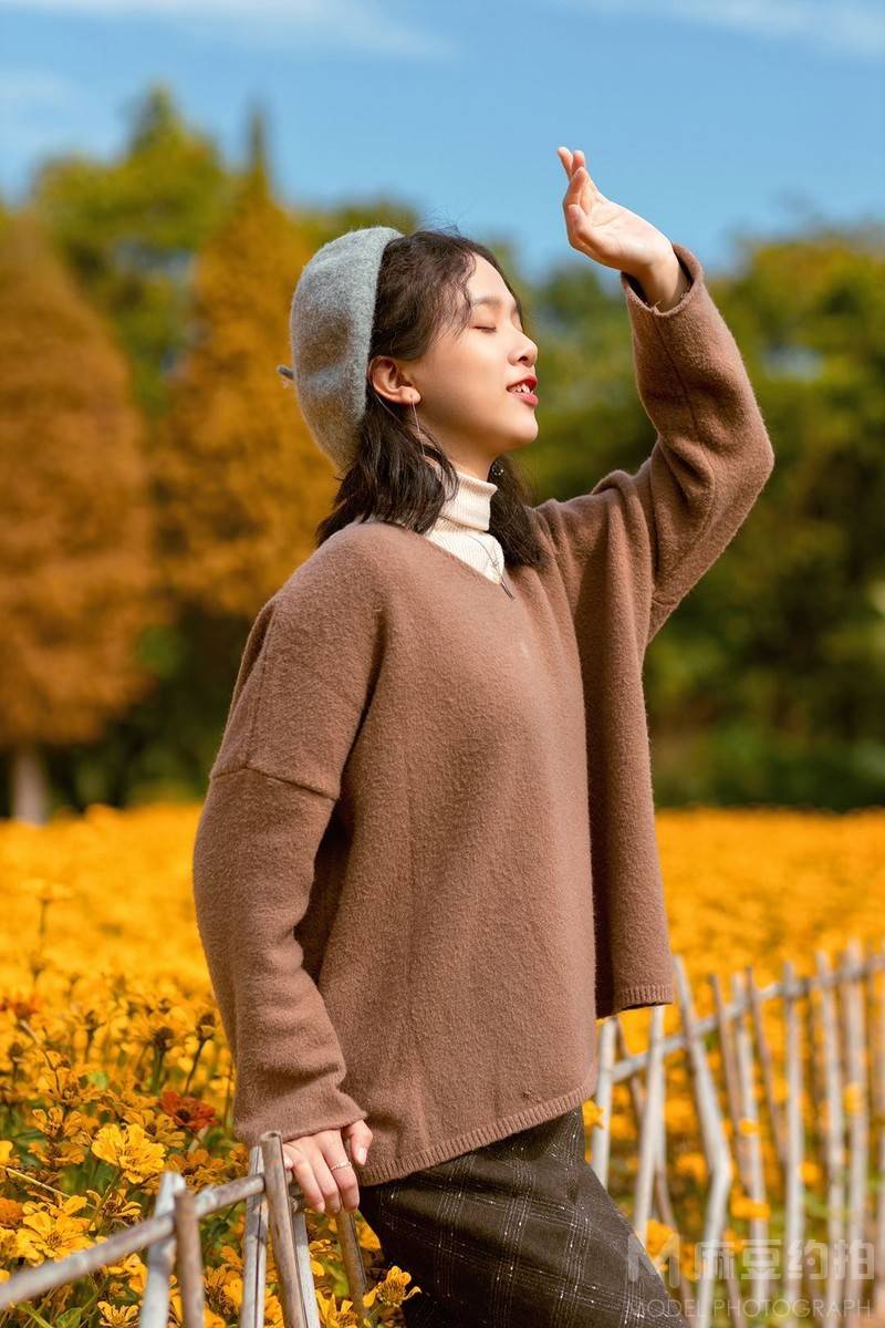 森系模特