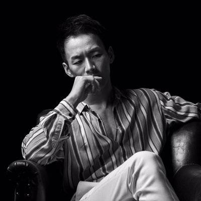 黑白模特