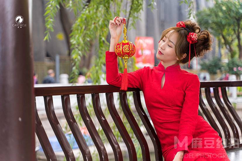 旗袍模特