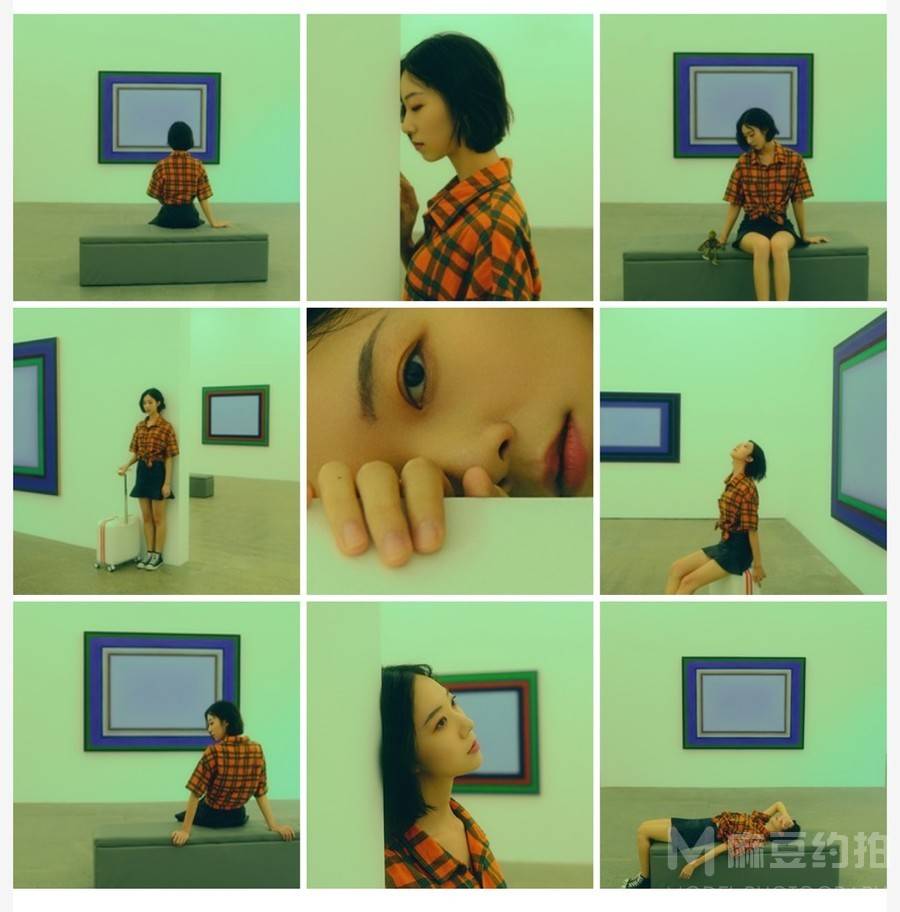 情绪模特