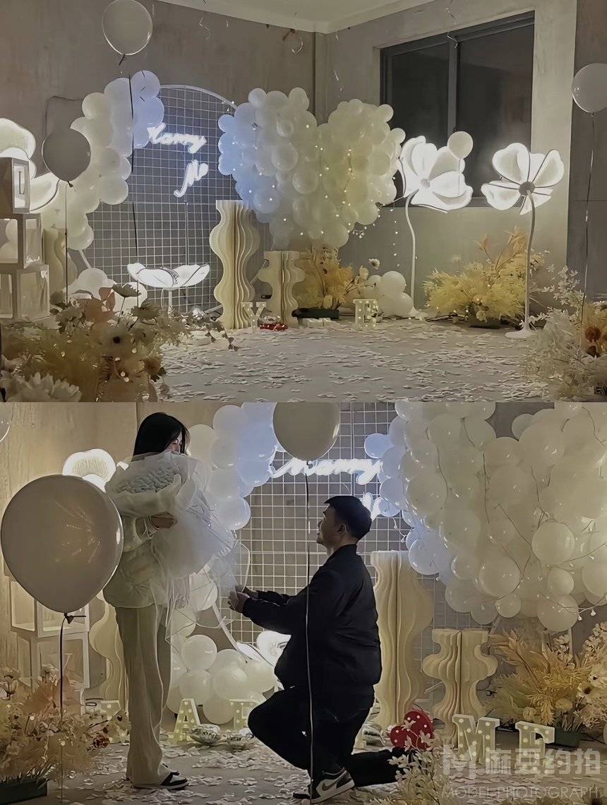 情侣模特
