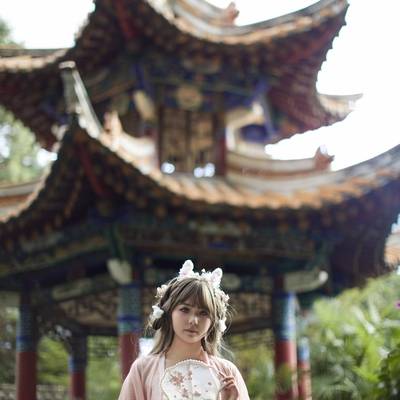 汉服模特