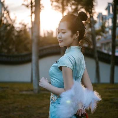 旗袍模特