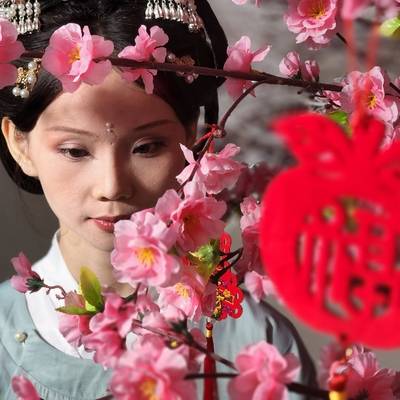 汉服模特