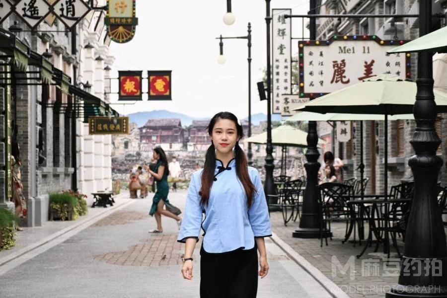 民国模特