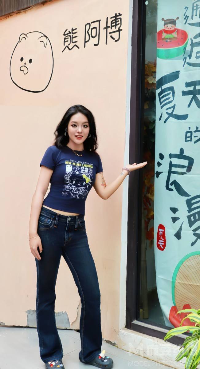 欧美模特