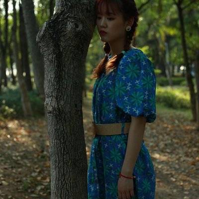 森系模特