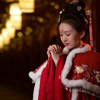 汉服模特