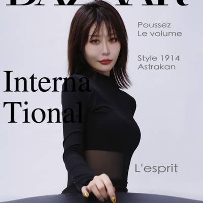 商务模特