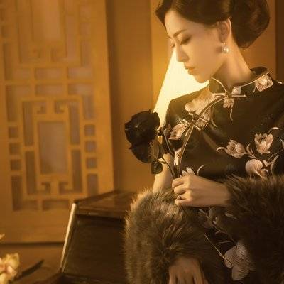 民国模特