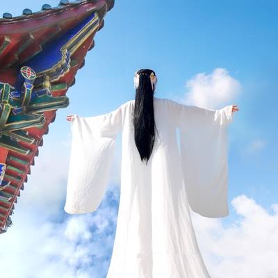 汉服模特