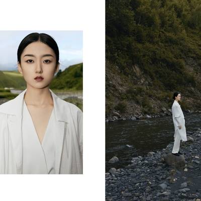 森系模特