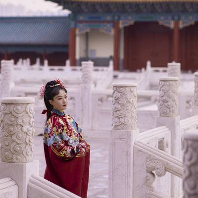 汉服模特