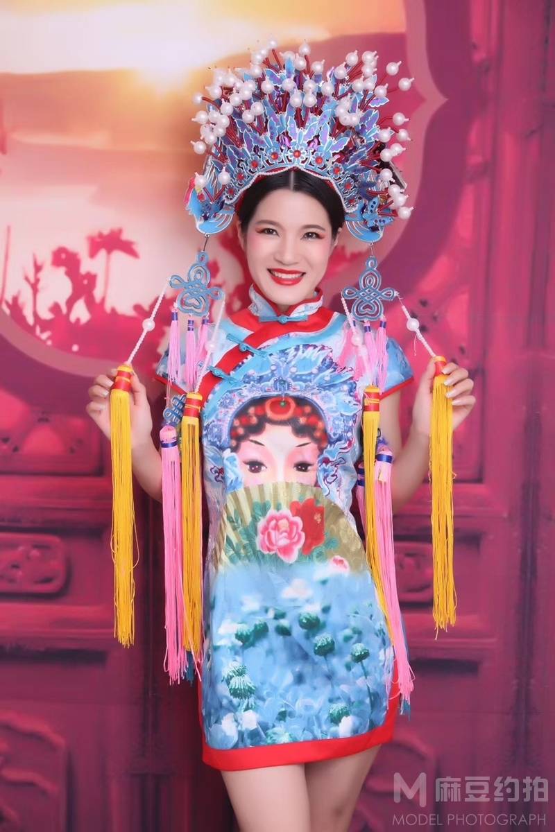 民国模特