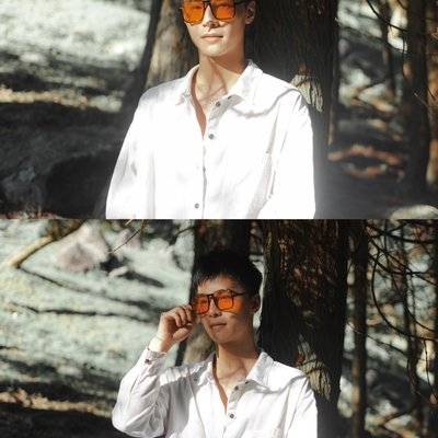 森系模特