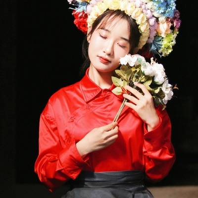 森系模特