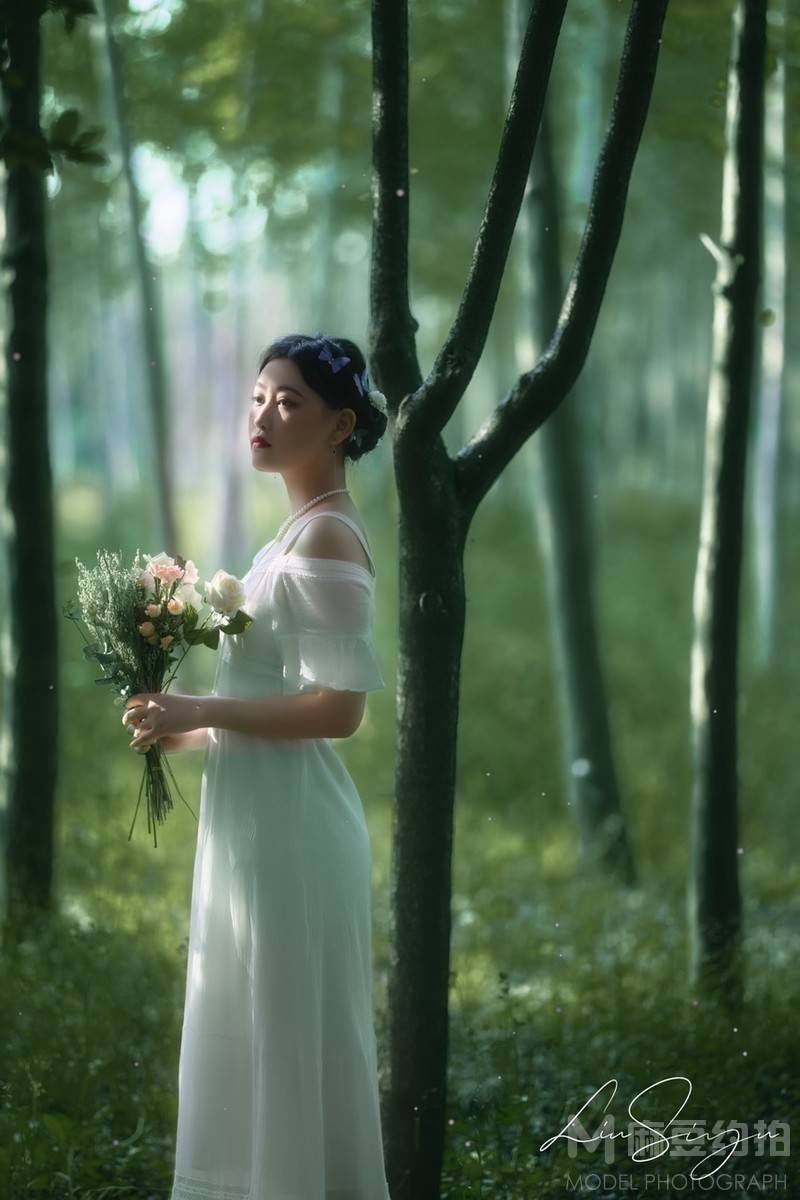 森系模特