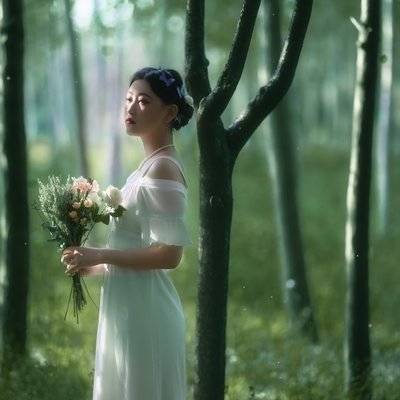 森系模特