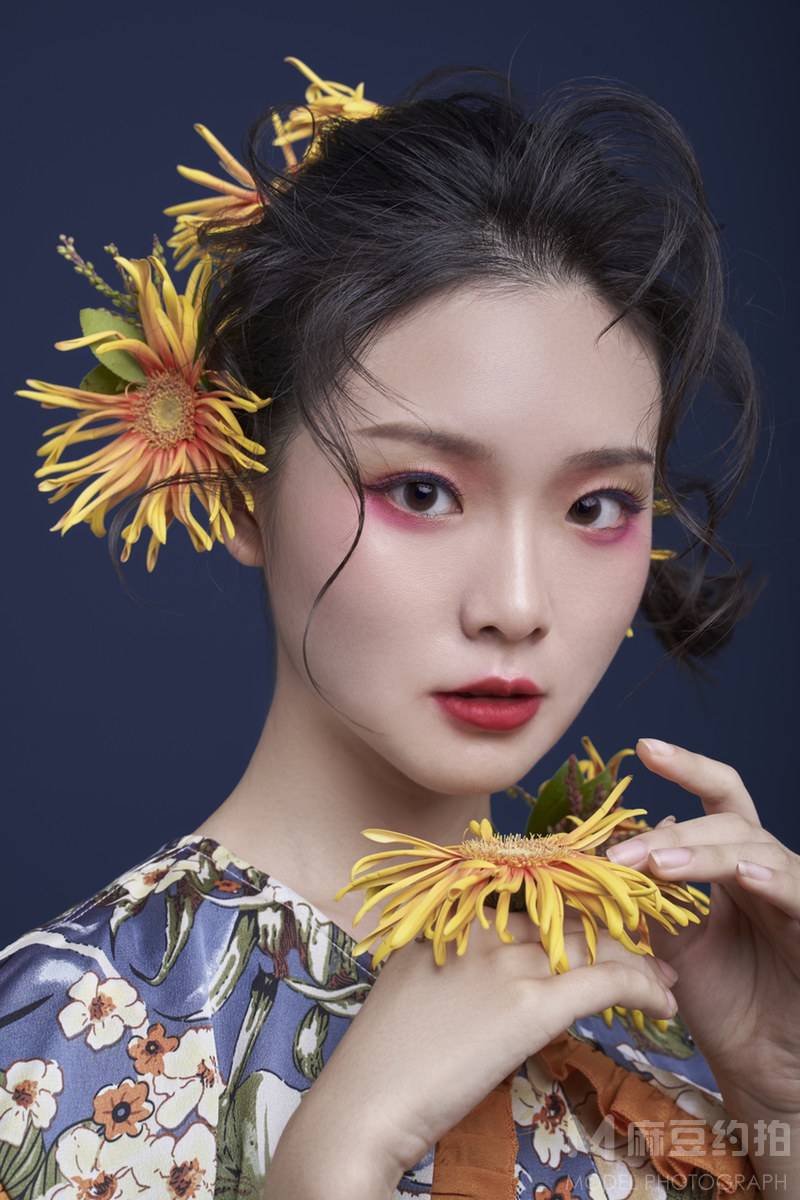 妆容模特