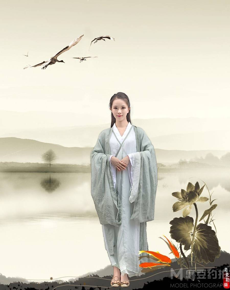 汉服模特