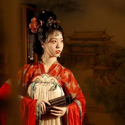 汉服模特