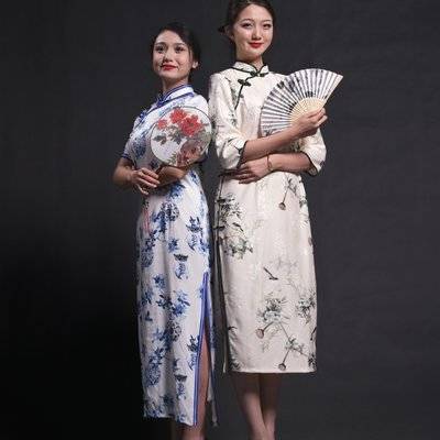 旗袍模特