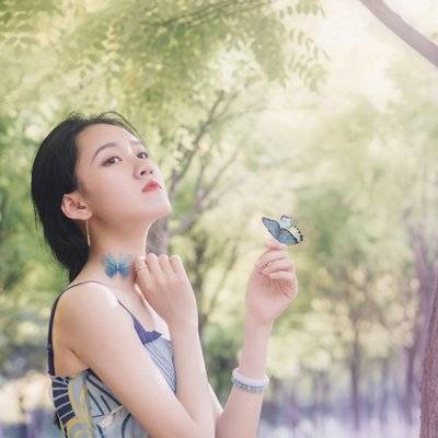森系模特