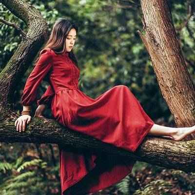 森系模特