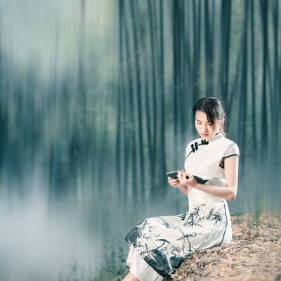汉服模特