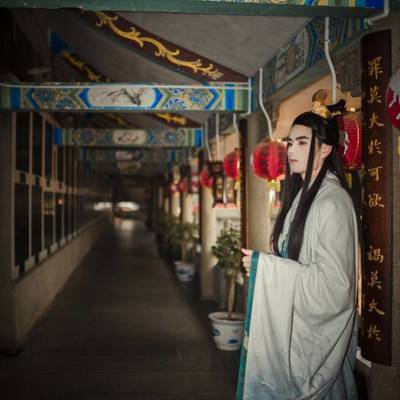 汉服模特