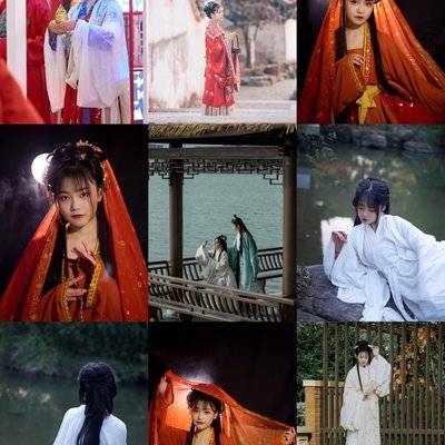 汉服模特