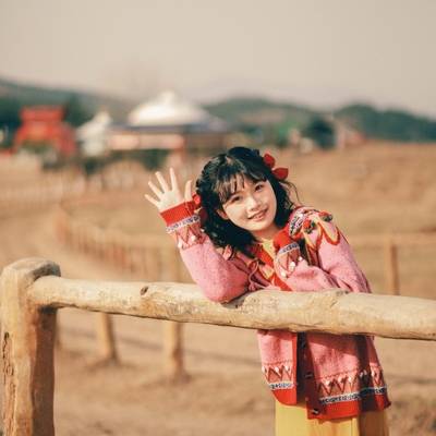 森系模特