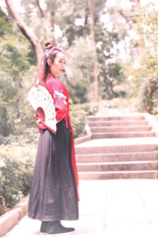 汉服模特