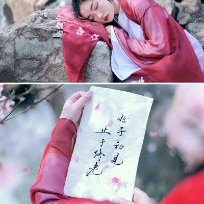 汉服模特