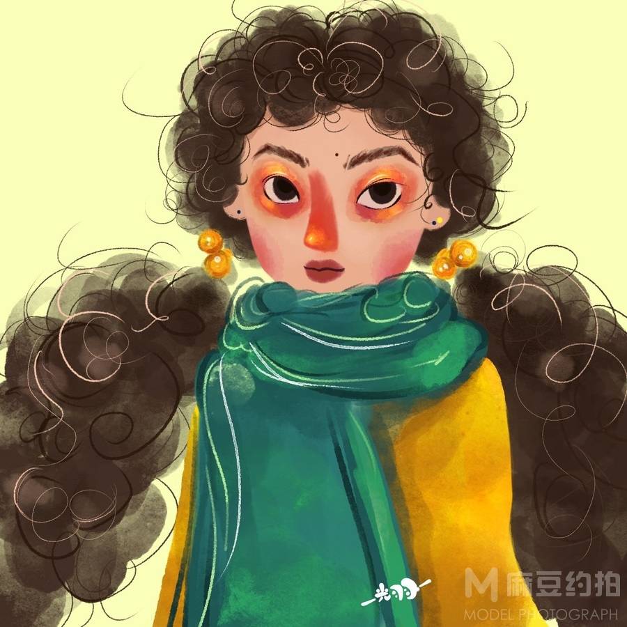 情绪模特