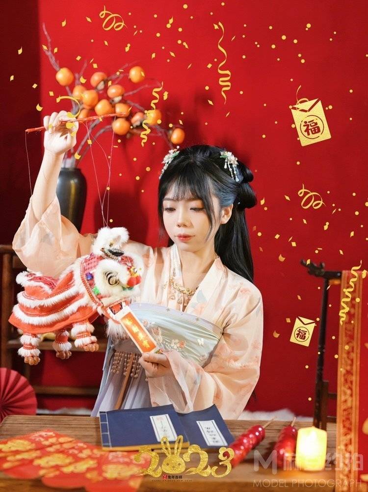 汉服模特