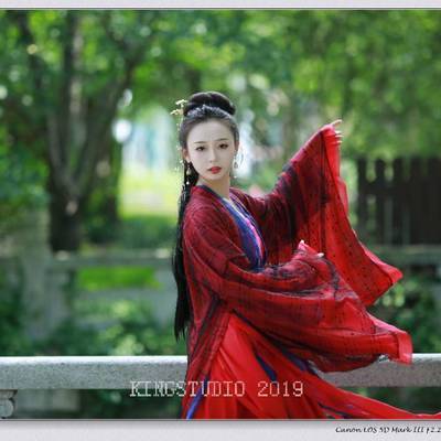 汉服模特