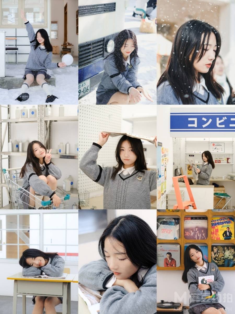 校园模特