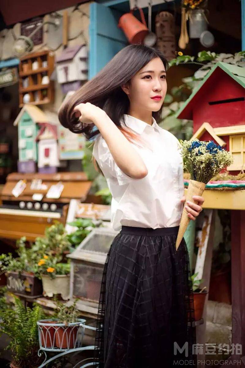 森系模特