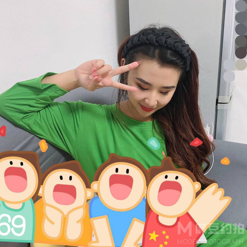 情侣模特