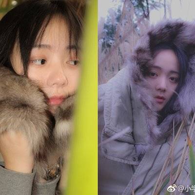 黑白模特
