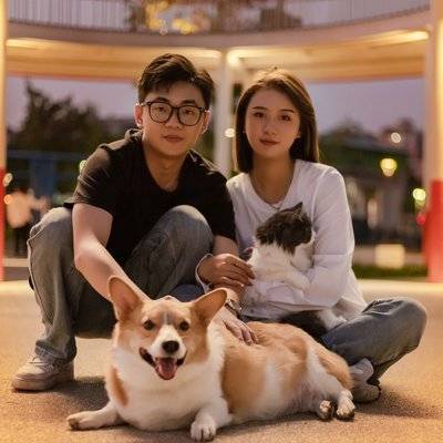 情侣模特