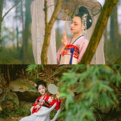 汉服模特