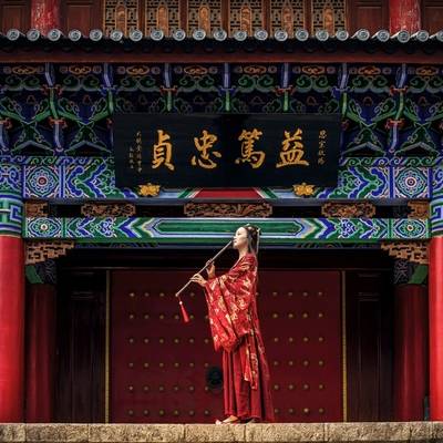 汉服模特