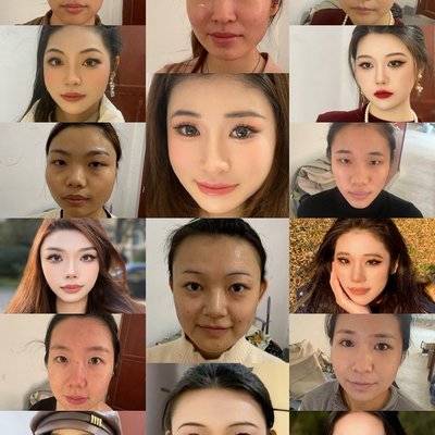 妆容模特