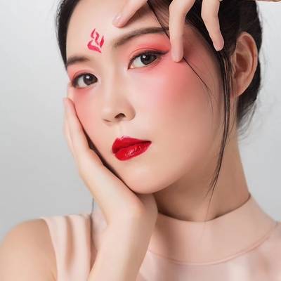 妆容模特