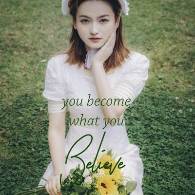 森系模特